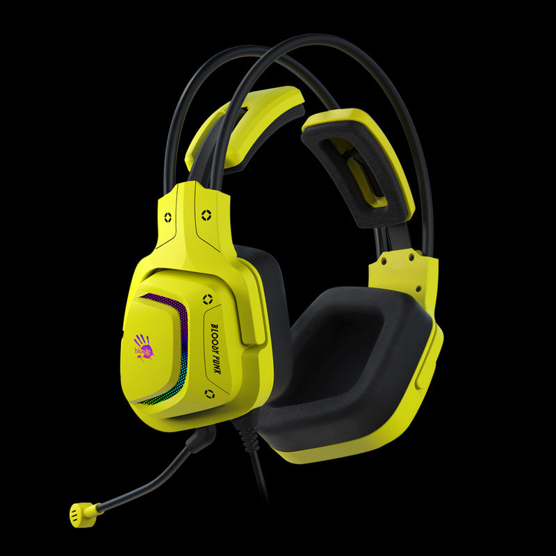 Bloody G575 7.1 Surround Sound Gaming Headphone (Punk Yellow)