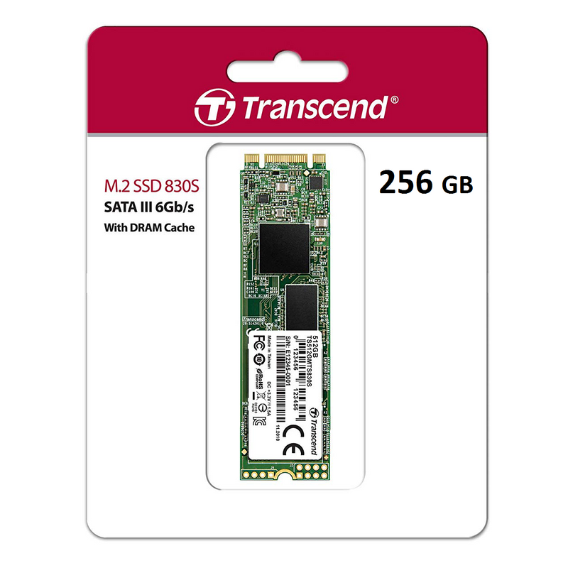 Transcend 256GB M.2 MTS830 SSD Hard Drive Price in Pakistan 