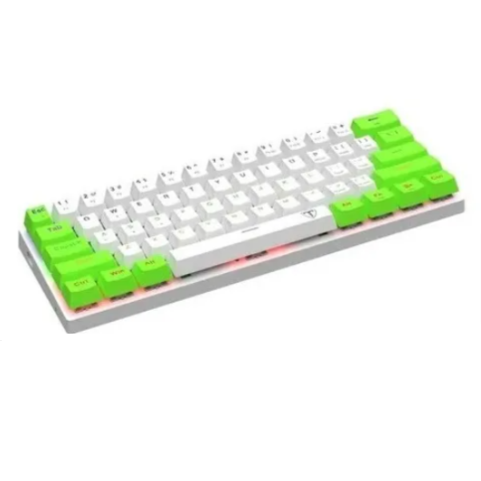 T-Dagger Arena T-TGK321 RGB Mechanical Gaming Keyboard White & Green