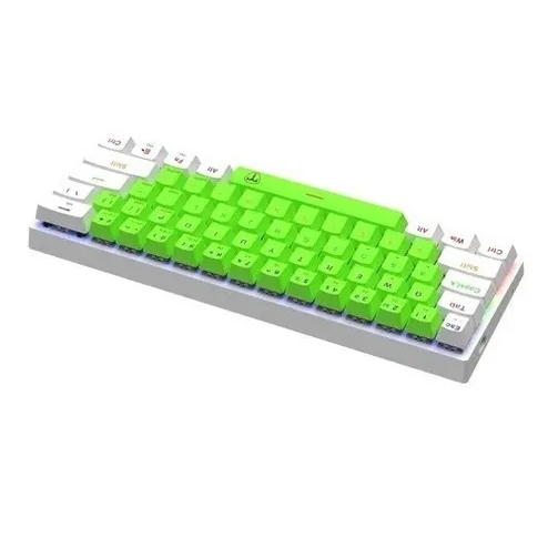 T-Dagger Arena T-TGK321 RGB Mechanical Gaming Keyboard Green & White