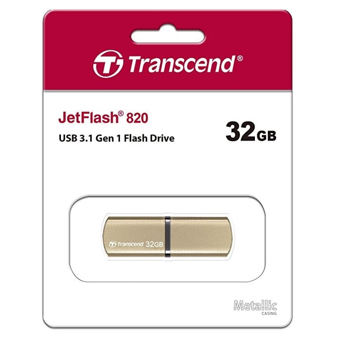 Transcend 32GB JetFlash 820 USB 3.0 Flash Drive