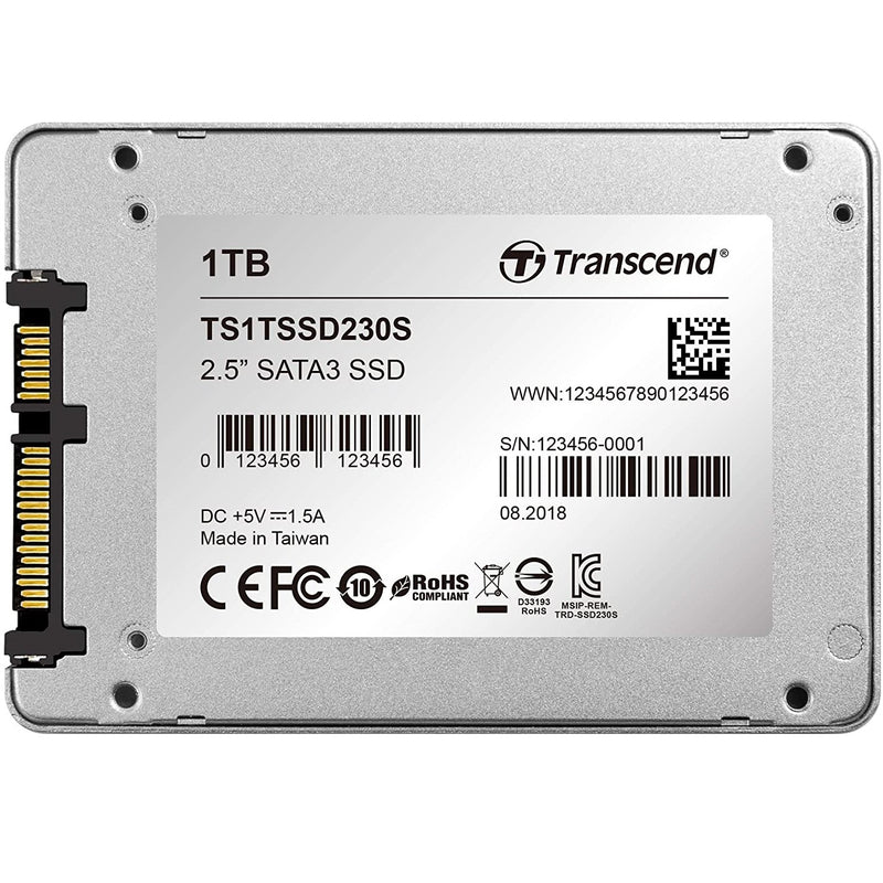Transcend TS 1TB SATA SSD Hard Drive 1Tssd230s
