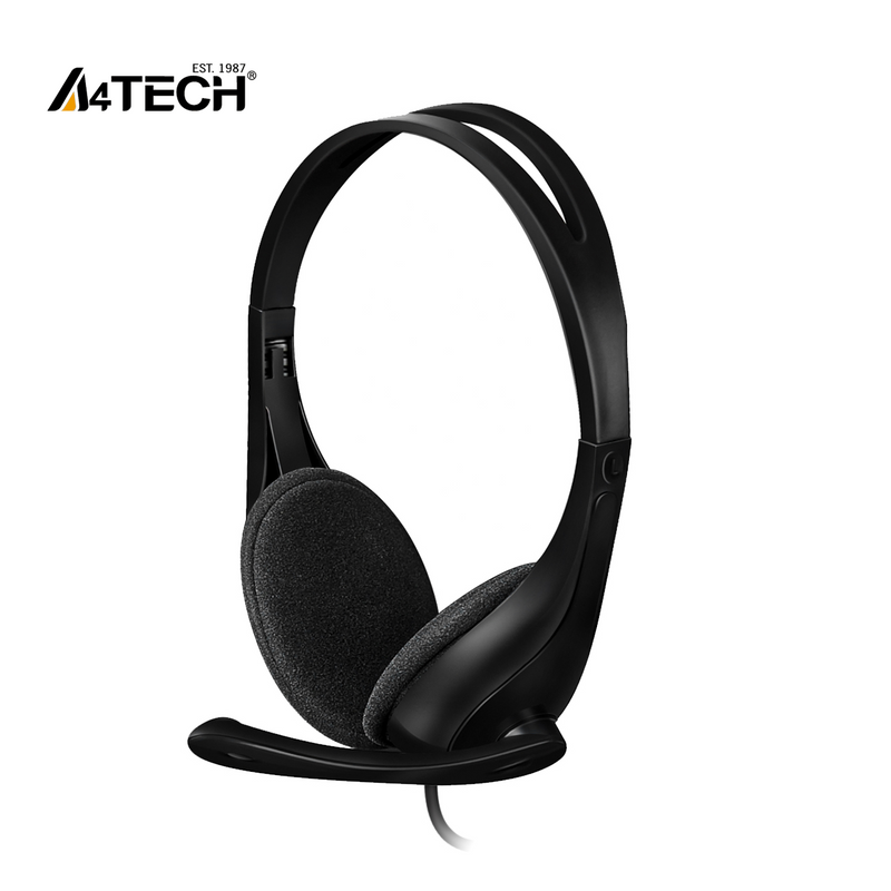 A4Tech HS-9 Stereo Mic Headphone - Black Price in Pakistan