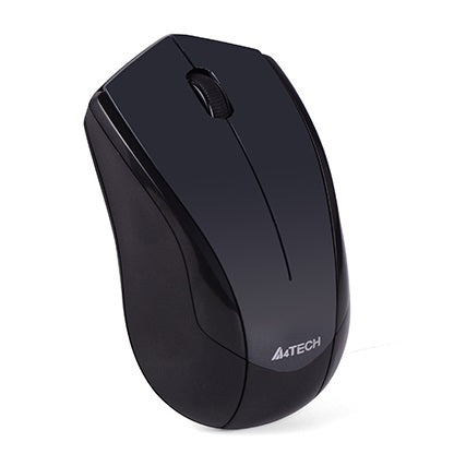 A4Tech G3-400NS Silent Clicks Computer Wireless Mouse - Grey