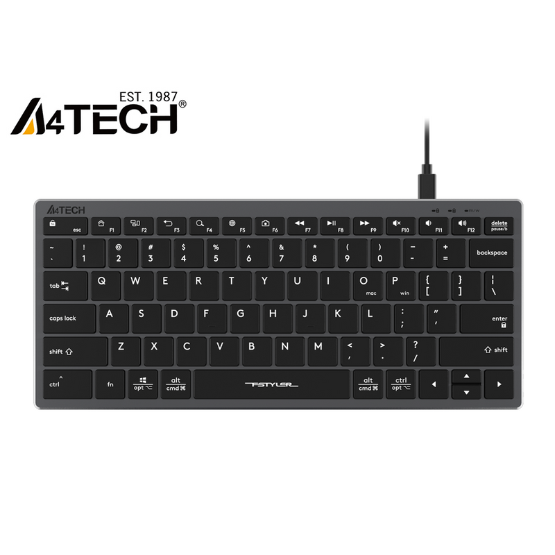 A4tech Fstyler FX51 Wired Computer Keyboard - Keycaps