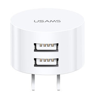 USAMS Travel Charger Tu Series T20 Dual USB (EU) (XTXLOGT18MC05)