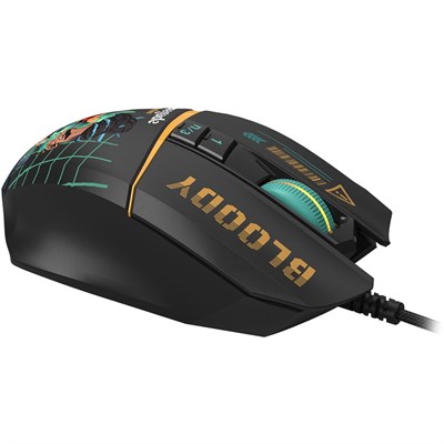 Bloody W63 Max Renegade RGB Gaming Mouse - Midnight