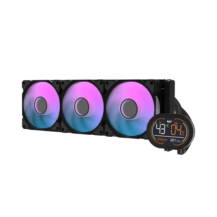 DARKFLASH DH360D Liquid CPU Cooler Black