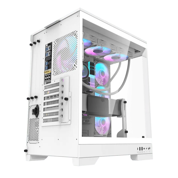 DQX90 ATX PC Case white
