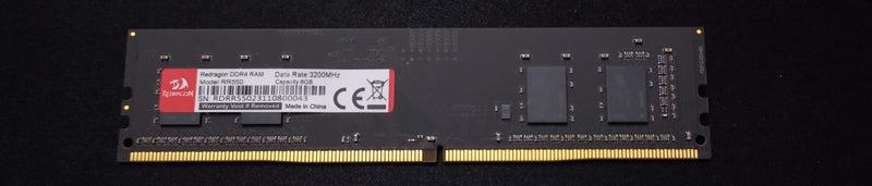 REDRAGON RR550 DDR4 RAM 8GB 3200MHz﻿ DRAGON KINGHT
