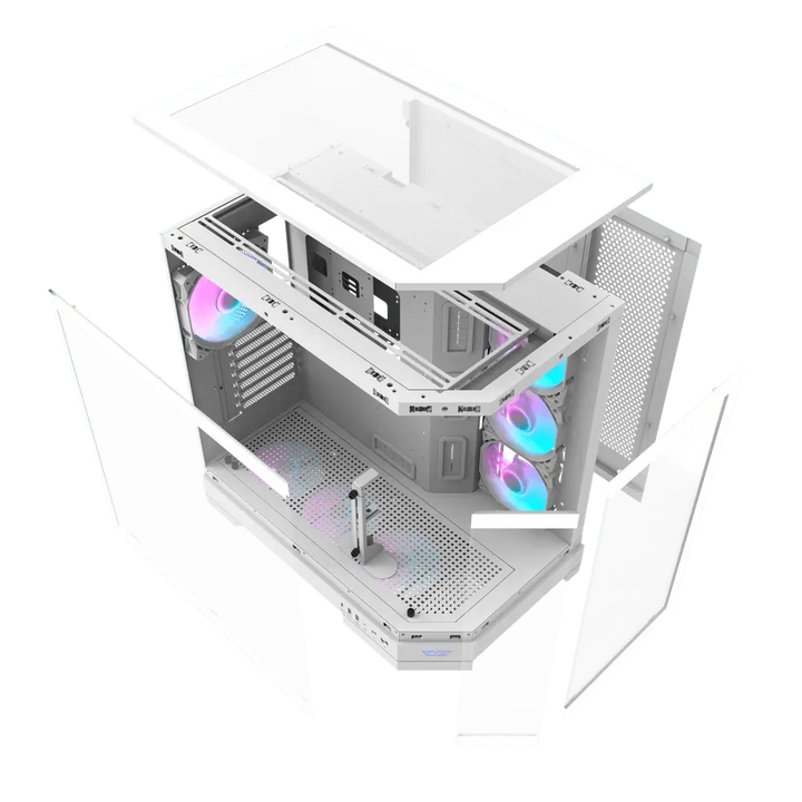 DQX90 ATX PC Case white