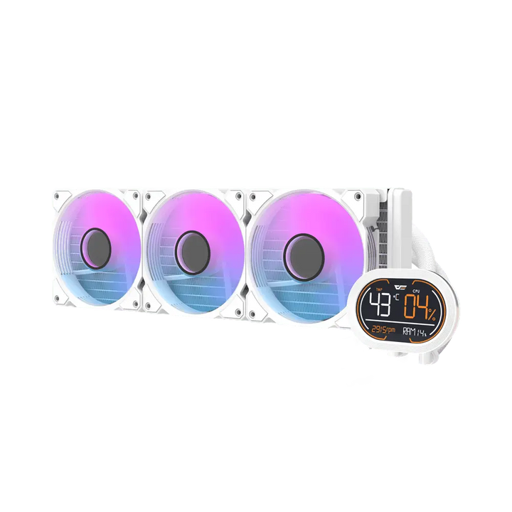 DARKFLASH DH360D Liquid CPU Cooler WHITE