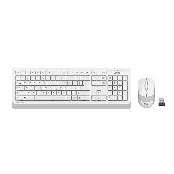 A4Tech FG1010S Fstyler Wireless FN Hot Keys Keyboard And 2000 DPI Mouse Combo