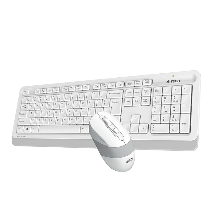 A4Tech FG1010S Fstyler Wireless FN Hot Keys Keyboard And 2000 DPI Mouse Combo