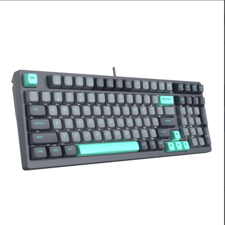 A4Tech FS300 Panda White Backlit Mechanical Keyboard
