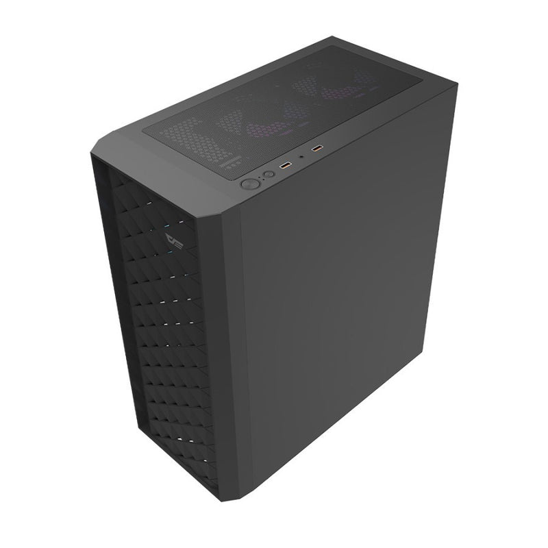 DarkFlash DK351 Gaming PC Case – Black