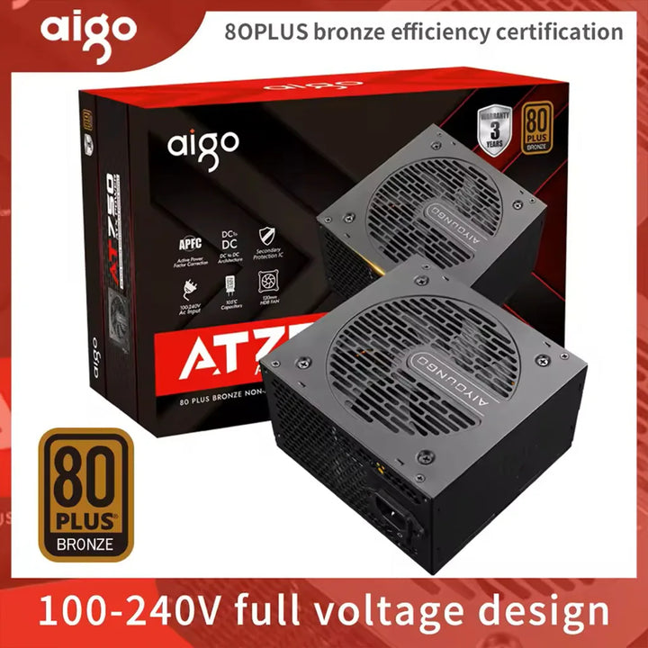 Aigo AT650 80 Plus Bronze Power Supply