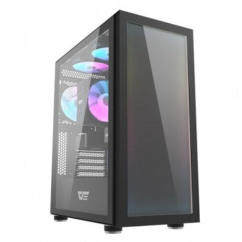 Darkflash DK210 GRAFFITI ATX Dual Tempered Glass PC Case