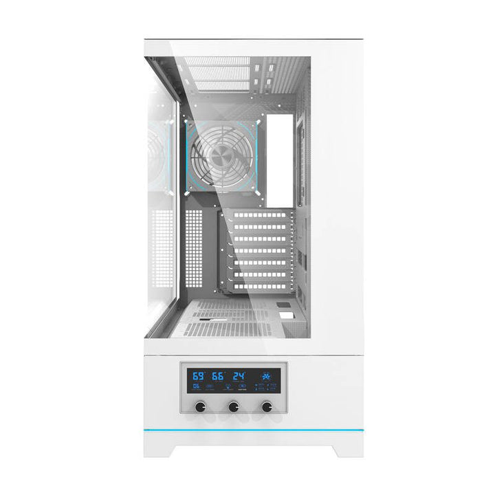 DARKFLASH DY451  GAMING CASE WHITE