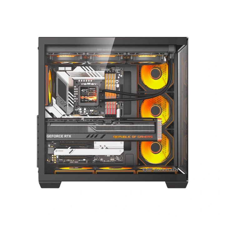 Darkflash C280 ATX 7 ARGB FANS GAMING CASE BLACK