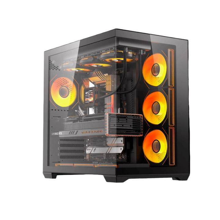 Darkflash C280 ATX 7 ARGB FANS GAMING CASE BLACK