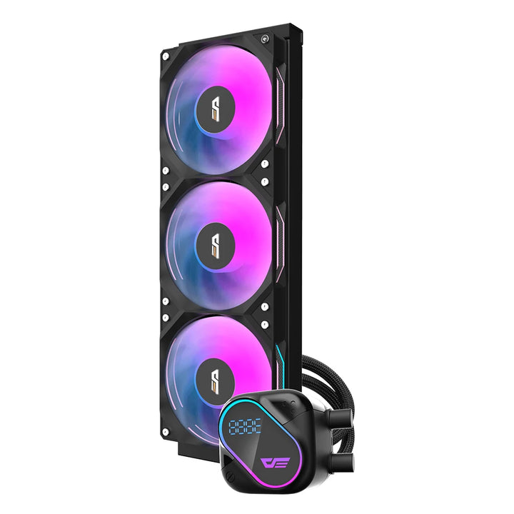 DarkFlash DO 360mm Black RGB 4-pin PWM Water Cooler