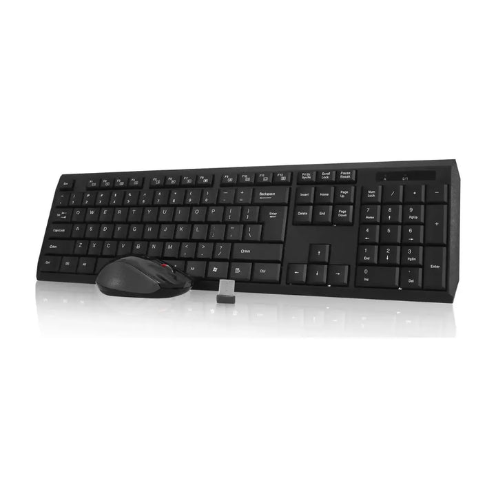 E-YOOSO E-710 Wireless 2.4GHz Keyboard and Mouse Combo (Black) (White)