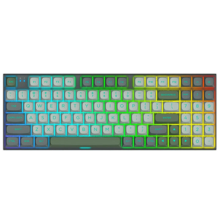 E-YOOSO HZ-94 RGB 94-Keys Wired Hot-Swappable Mechanical Keyboard Grey