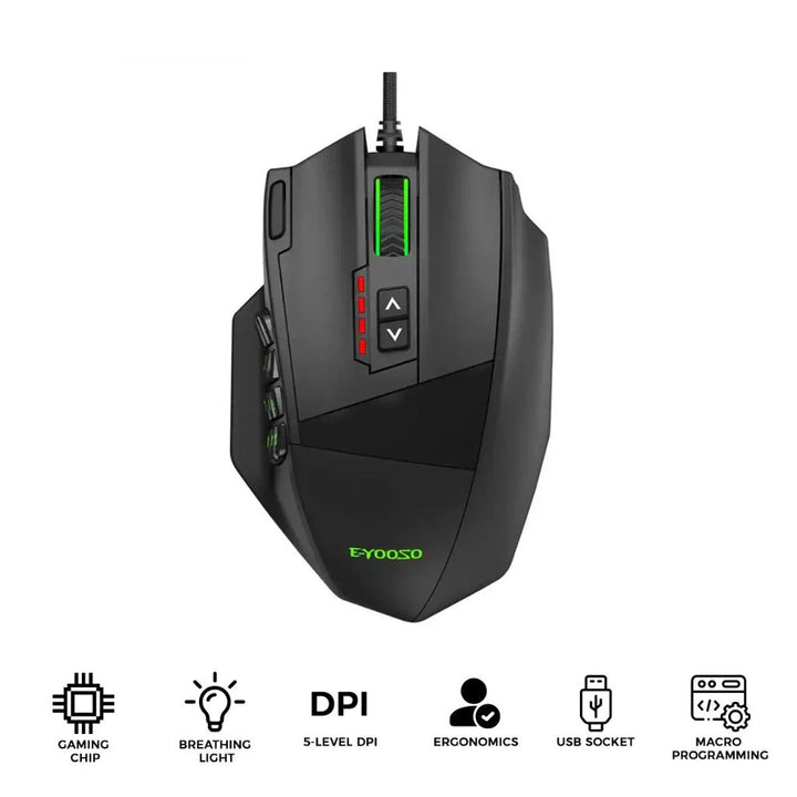 E-YOOSO X-39 Pro RGB Gaming Mouse 16400 DPI Programmable