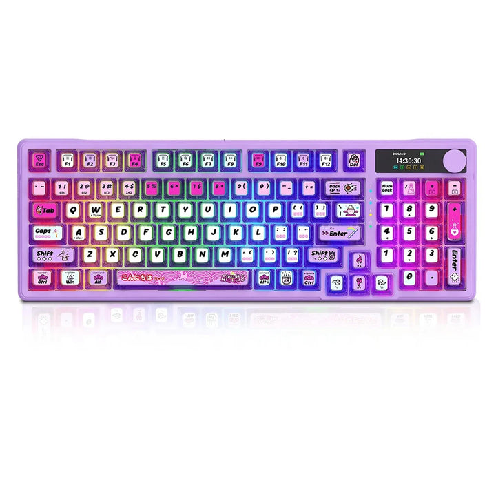 E-Yooso Z-99 Ultra Tri-Mode RGB Mechanical Keyboard with Screen