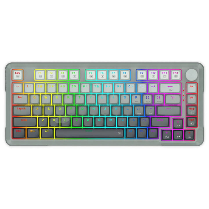 E-Yooso HZ-82 RGB 82-Keys Wired Mechanical Keyboard Gradient Grey (Magnetic Switch)