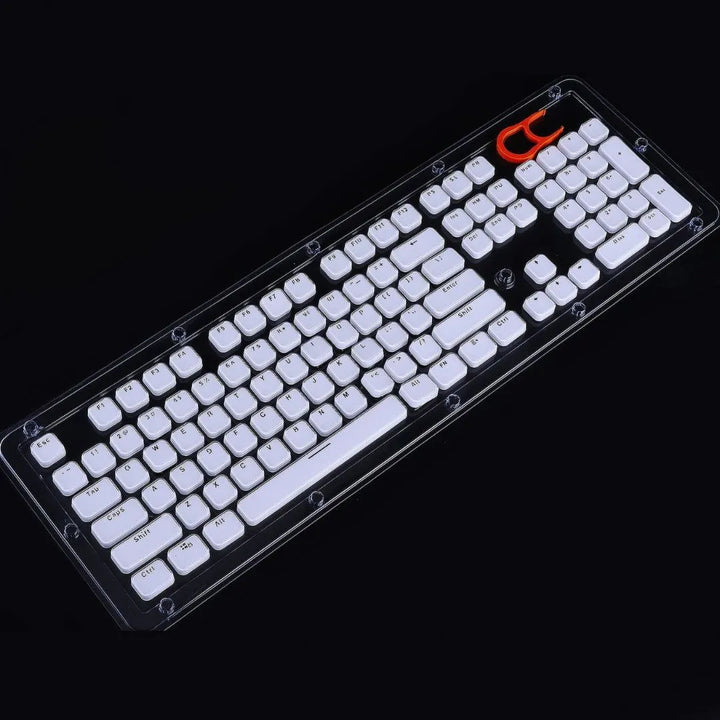 E-YOOSO 104-Key Transparent Backlit Mechanical Keycaps Set