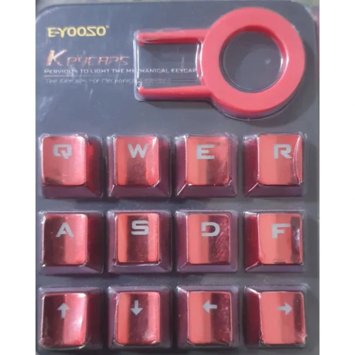 E-YOOSO 12k PBT Metal Keycaps for Mechanical Keyboard
