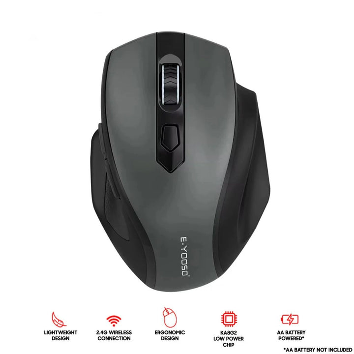E-YOOSO E-1141 Wireless Mouse with DPI Control & Sleep Mode