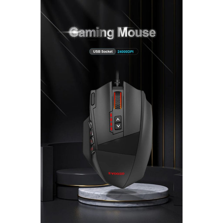 E-YOOSO X-39 RGB Gaming Mouse 16400 DPI Programmable