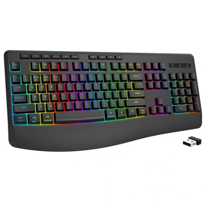 E-Yooso K-787 Tri-Mode RGB 104 Keys Keyboard (Black)