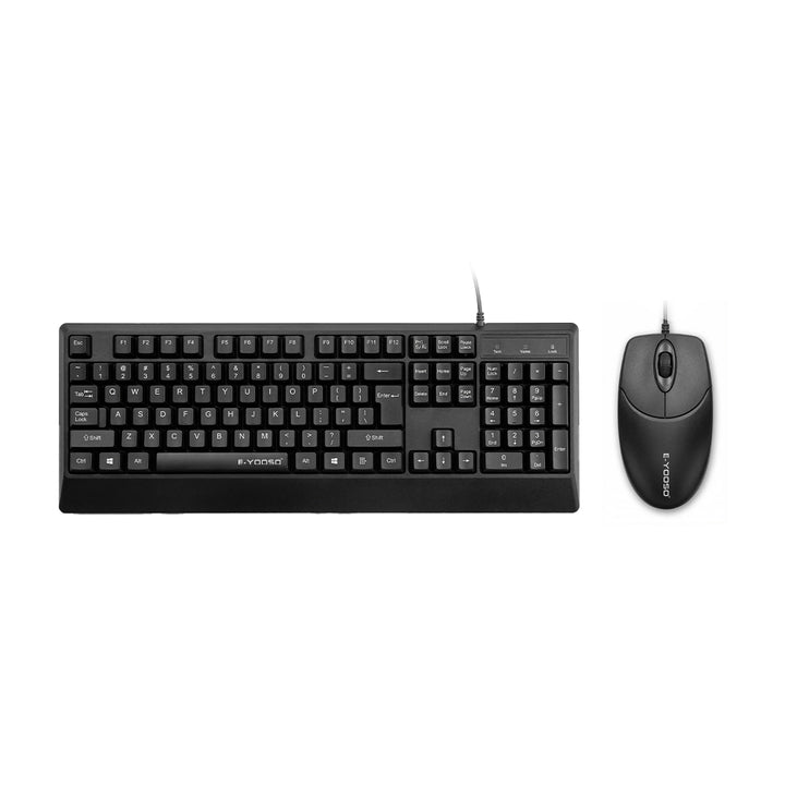 E-YOOSO V-500 Keyboard & Mouse Combo 104-Key USB Wired