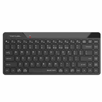Black wireless keyboard with PSTYLER logo and QUIETKEY spacebar.