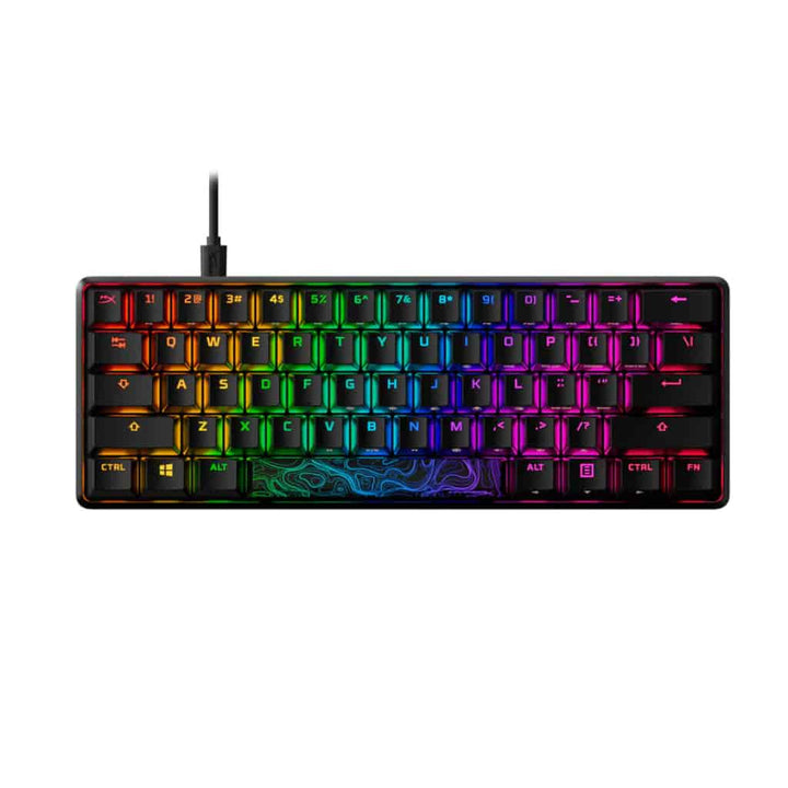 HyperX Alloy Origins 60 Mechanical Gaming Keyboard 60% Compact Size Aqua Switches OPEN BOX