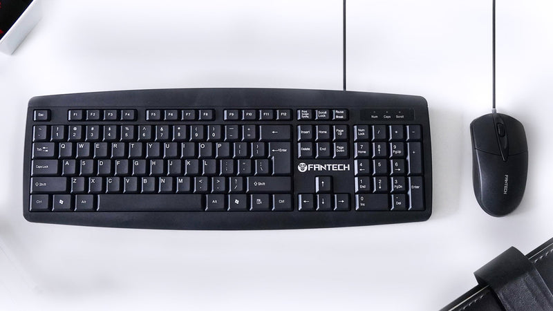 Fantech KM100 Wired Keyboard And Mouse Combo