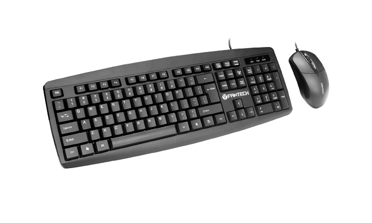 Fantech KM100 Wired Keyboard And Mouse Combo - Pakistan