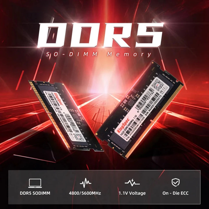 KingSpec 16GB DDR5 Desktop 5600 MHz SODIMM Memory