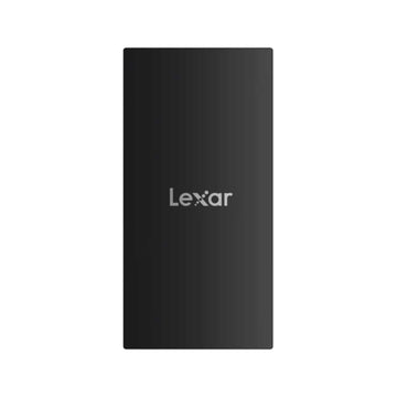 Lexar SL300 1TB Portable SSD in matte black.