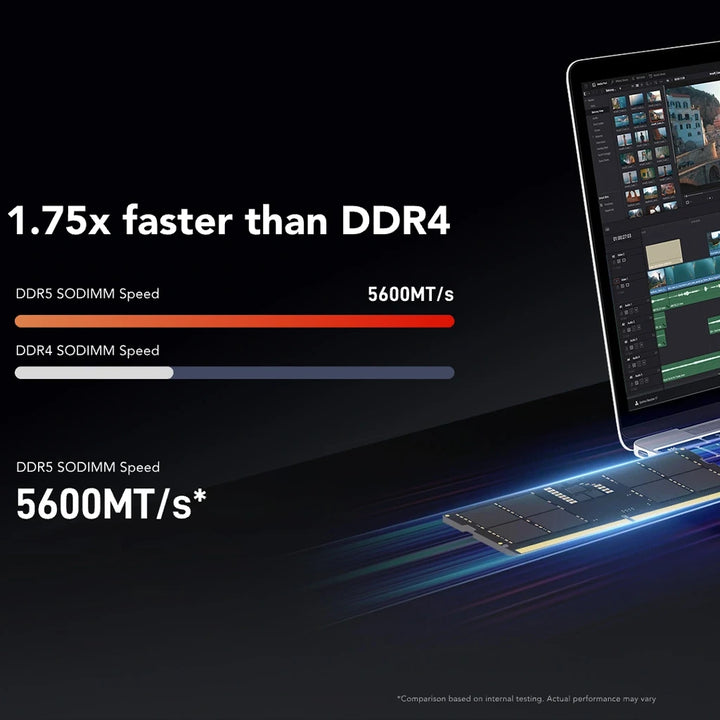 Lexar 16GB DDR5 SO-DIMM 5600 MHz Laptop Memory