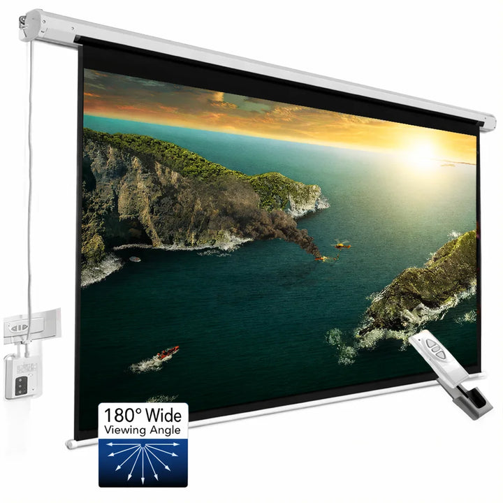 Optiview Screens Electric Projector Screen 8x10