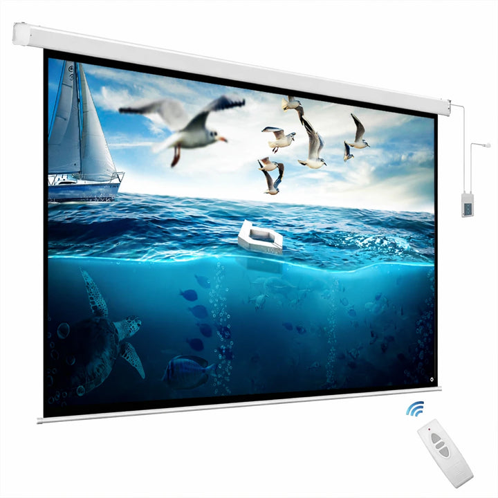 Optiview Screens Electric Projector Screen 9x12