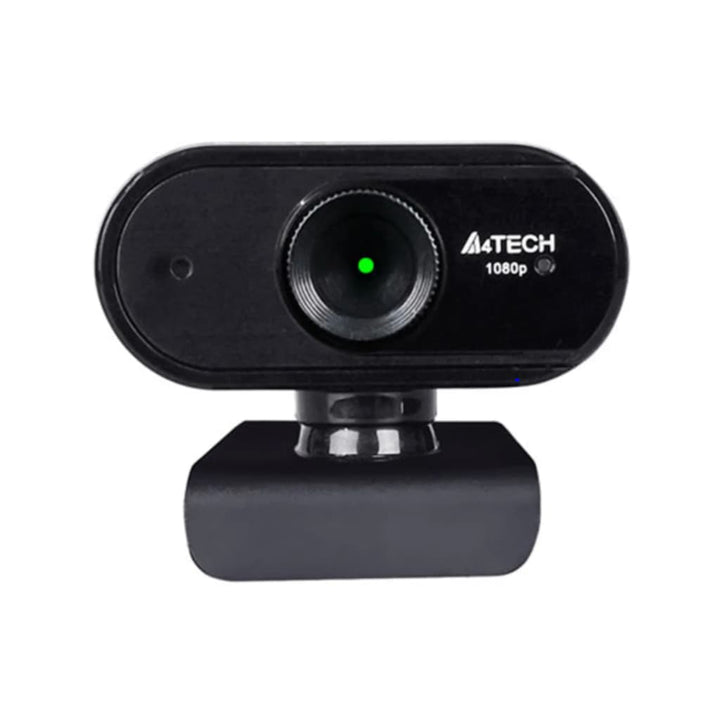 A4TECH 1080p Full-HD webcam with built-in microphone for clear video calls and streaming.
