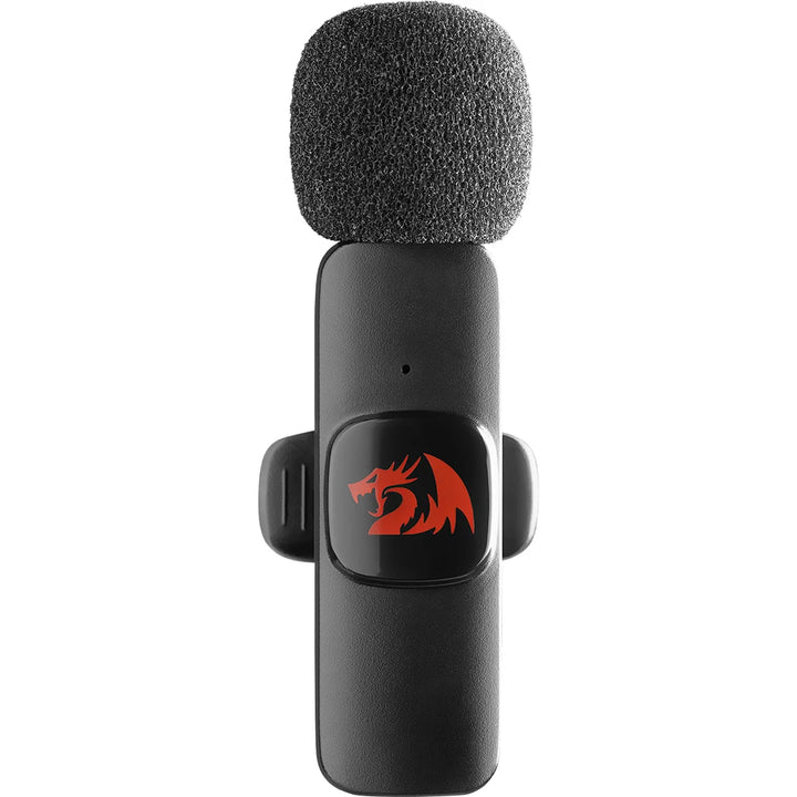 Redragon Athan GM-93 wireless lavalier lapel microphone for video streaming and content creation
