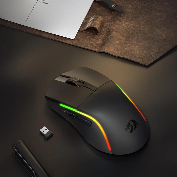 Redragon M816 PRO Deicide tri-mode 26K DPI RGB Gaming Mouse