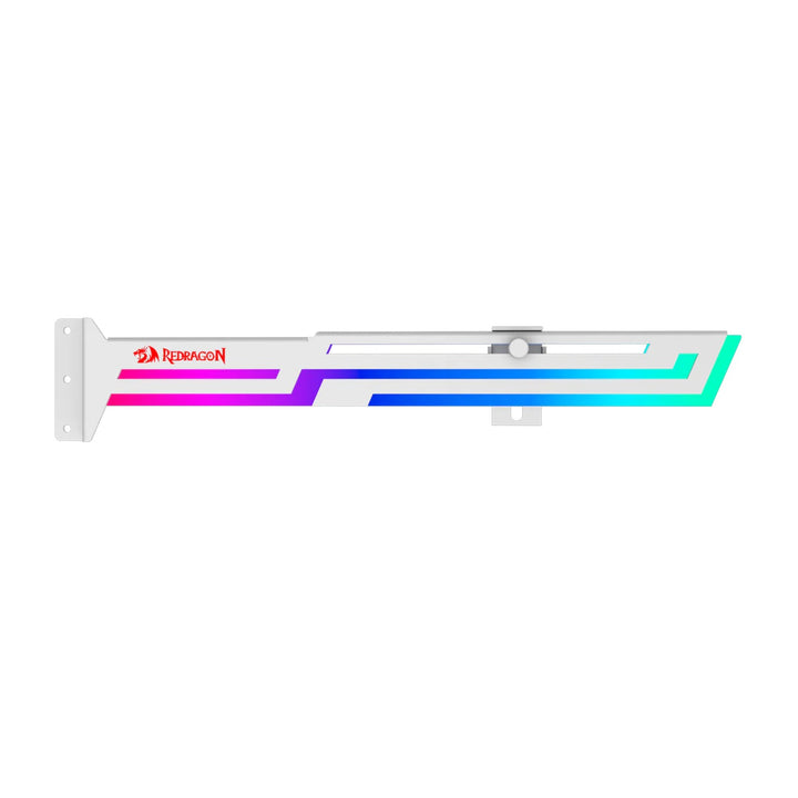 Redragon GCPO3 White ARGB GPU Support Bracket